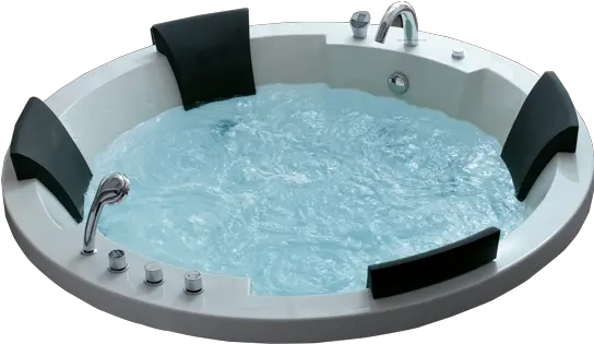 Download Oliver Hydro Massage Luxury Bathtub Harga Jacuzzi Round Bathing Tub Png Tub Png