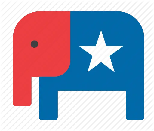 Elephant Politics Presidential Cool Political Party Icon Png Republican Symbol Png