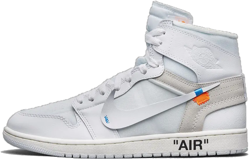 Off White X Jordan 1 White Where To Buy Aq0818100 The Nike Off White Jordan White Png Jordans Png