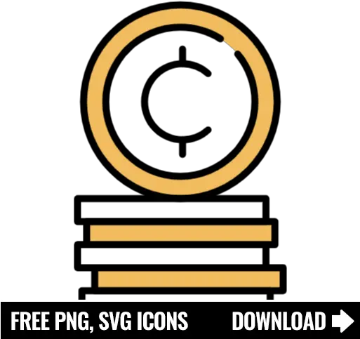 Free Cryptocurrency Stack Icon Symbol Png Svg Download Sad Smiley Emoji Black And White Stack Icon