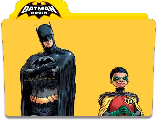 Batman Jaceu0027s Folder Icons Grant Morrison Batman And Robin Png Justice League Folder Icon