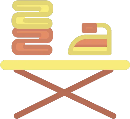 Free Icon Ironing Board Horizontal Png Table With 2 Chair Icon Top View Png