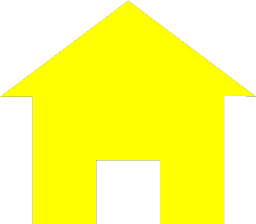 Yellow Home 7 Icon Free Yellow Home Icons Transparent House Icon White Png Front Page Icon