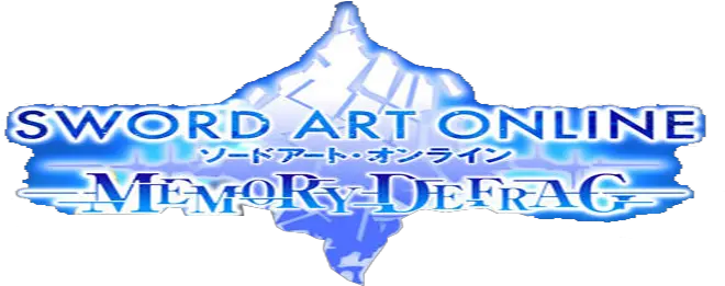 Sword Art Online Memory Defrag Logo Png Vertical Sword Art Online Logo