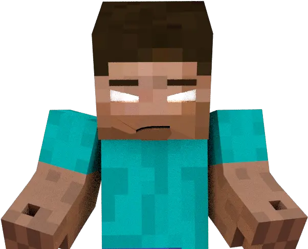 Portrait Of Herobrine From Minecraft The Movie Wood Png Herobrine Png