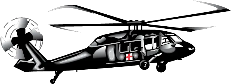 Helicopter Clipart Uh Uh 60 Medevac Png Transparent Png Sikorsky Black Hawk Helicopter Transparent