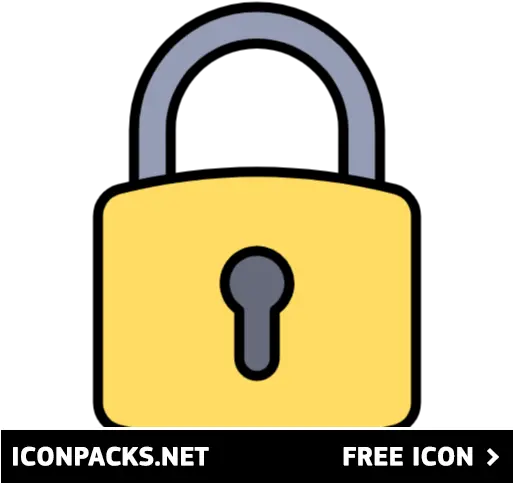 Free Yellow Padlock Icon Symbol Png Svg Download Metaverse Icon Png Padlock Icon Transparent