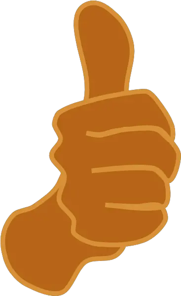 Brown Thumbs Up Clipart Thumbs Up Brown Clip Art Png Thumbs Up Emoji Transparent