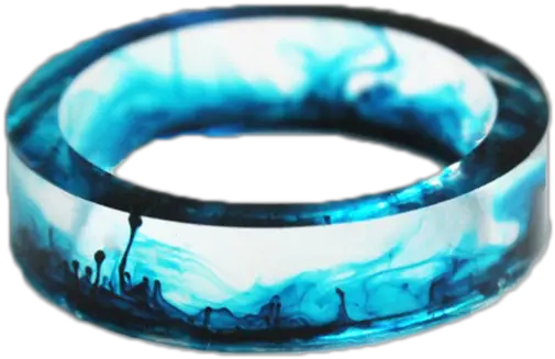 Blue Fog Waves Transparent Ring Ring Full Size Png Waves Transparent