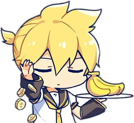 The Most Edited Len Kagamine Picsart Kawaii Chibi Len Kagamine Png Len Kagamine Icon