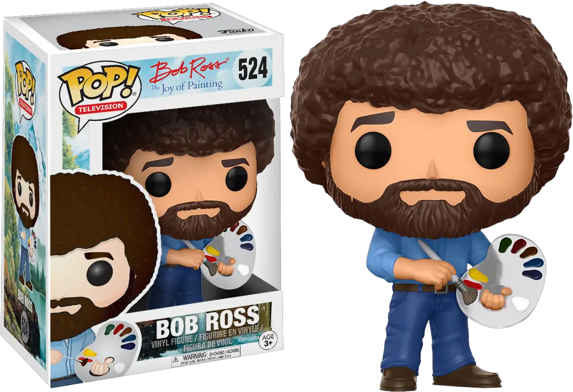 Bob Ross Hair Png Bob Ross Vinyl Bob Ross Funko Pop Bob Ross Funko Pop Bob Ross Transparent Background