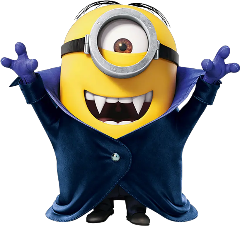 Vampire Minion Minions Friends Halloween Minion Png Minions Transparent Background