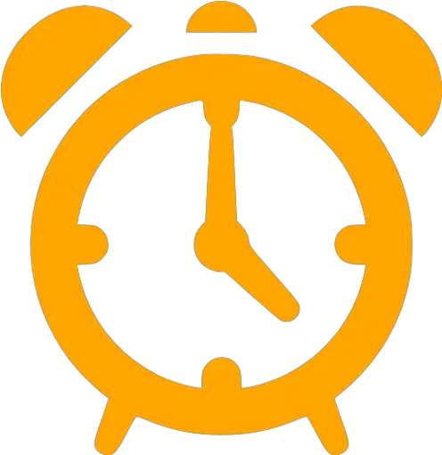Orange Alarm Clock Icon Transparent Alarm Clock Icon Png Cr 8 Icon Alarm