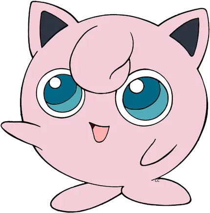 Clefairy Clipart Free Library Png Files Jigglypuff Pokemon Clipart Jigglypuff Png
