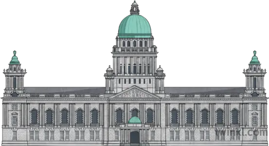 Belfast City Hall No Background Palace Png City Background Png