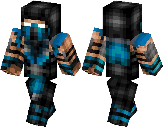 Download Sub Zero From Mortal Kombat X Skin De Minecraft Skin Minecraft Mortal Kombat Png Mortal Kombat X Logo Transparent