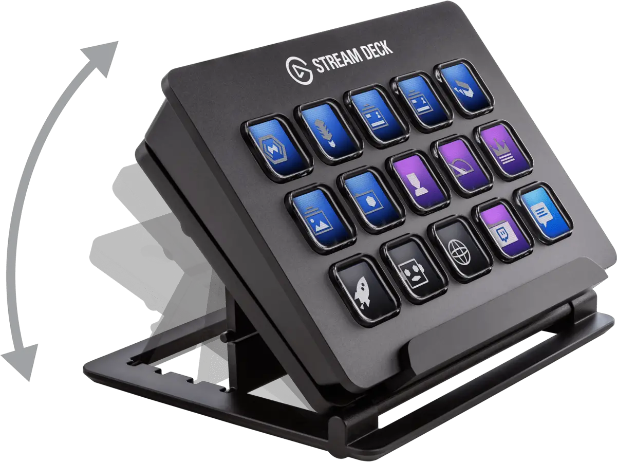 Elgato Stream Deck 15 Key For Sale Stream Deck Png Using A Gif For A Streamdeck Icon