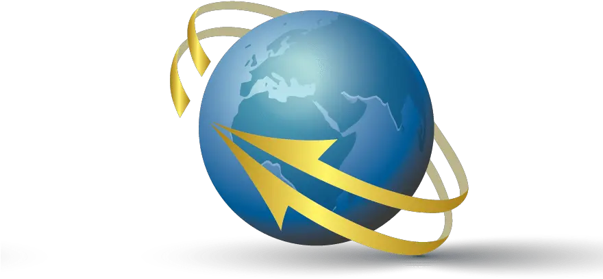 Design Free Logo 3d Arrow Globe Templates Design Png Globe Images For Logo