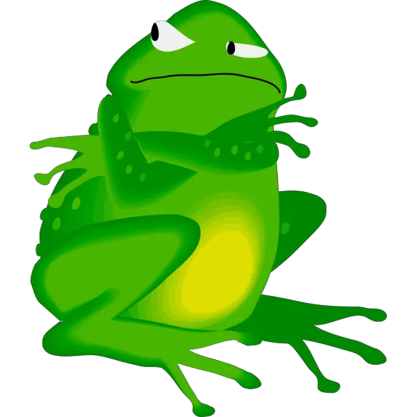 Grumpy Frog Png Svg Clip Art For Web Download Clip Art Grumpy Frog Clipart Frog Clipart Png