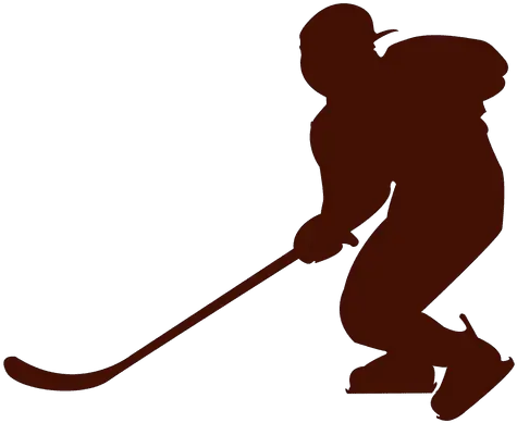 Hockey Ice Player Silhouette Transparent Png U0026 Svg Vector File Hockey Player Silhouette Using Shapes Hockey Puck Png