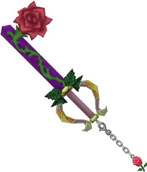 Divine Rose Kingdom Hearts Wiki The Kingdom Hearts Kingdom Hearts Rose Keyblade Png Beauty And The Beast Rose Png