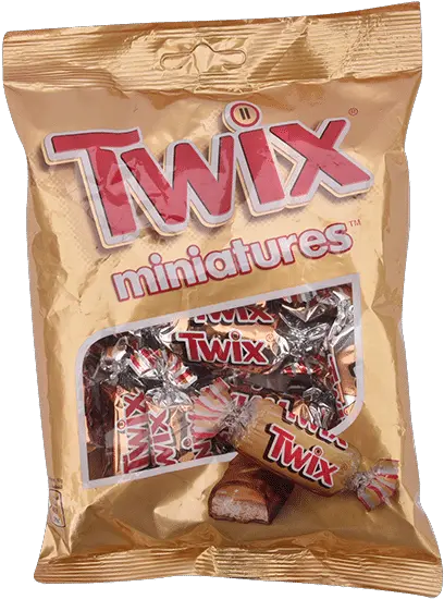 Twix Miniatures Chocolate 150g Twix Png Twix Png