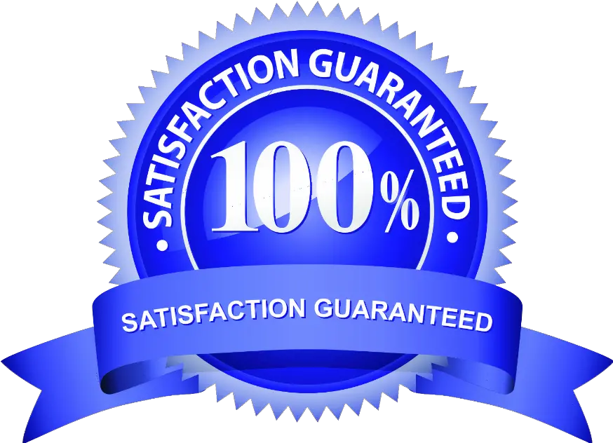 Download Hd Satisfaction Guarantee Logo Best Services Guaranteed Png Satisfaction Guaranteed Logo