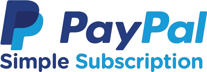Paypal Simple Subscription Paypal Subscription Logo Png Pay Pal Logo