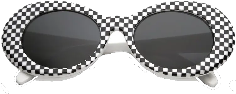 Pin Clout Glasses Checkered Png Clout Goggles Transparent