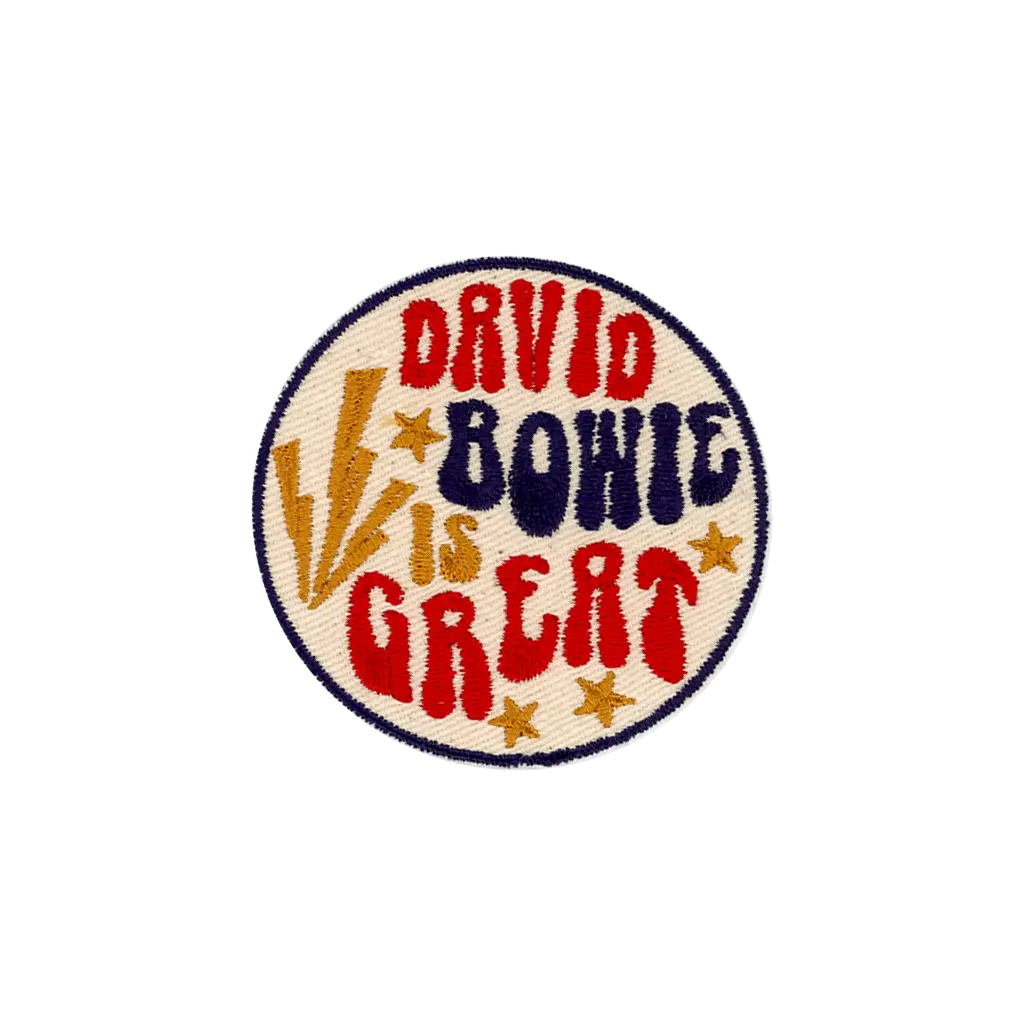David Bowie Is Great Patch David Bowie Patches Png David Bowie Logo