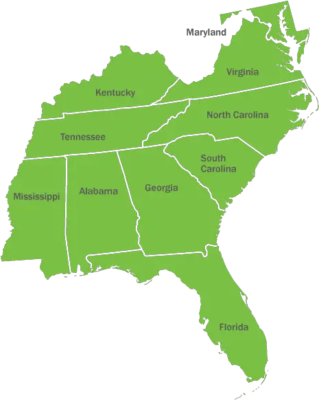 Download 1806 Cary Map Of Florida Georgia North Carolina Southwest Virginia Community College Png Florida Map Png