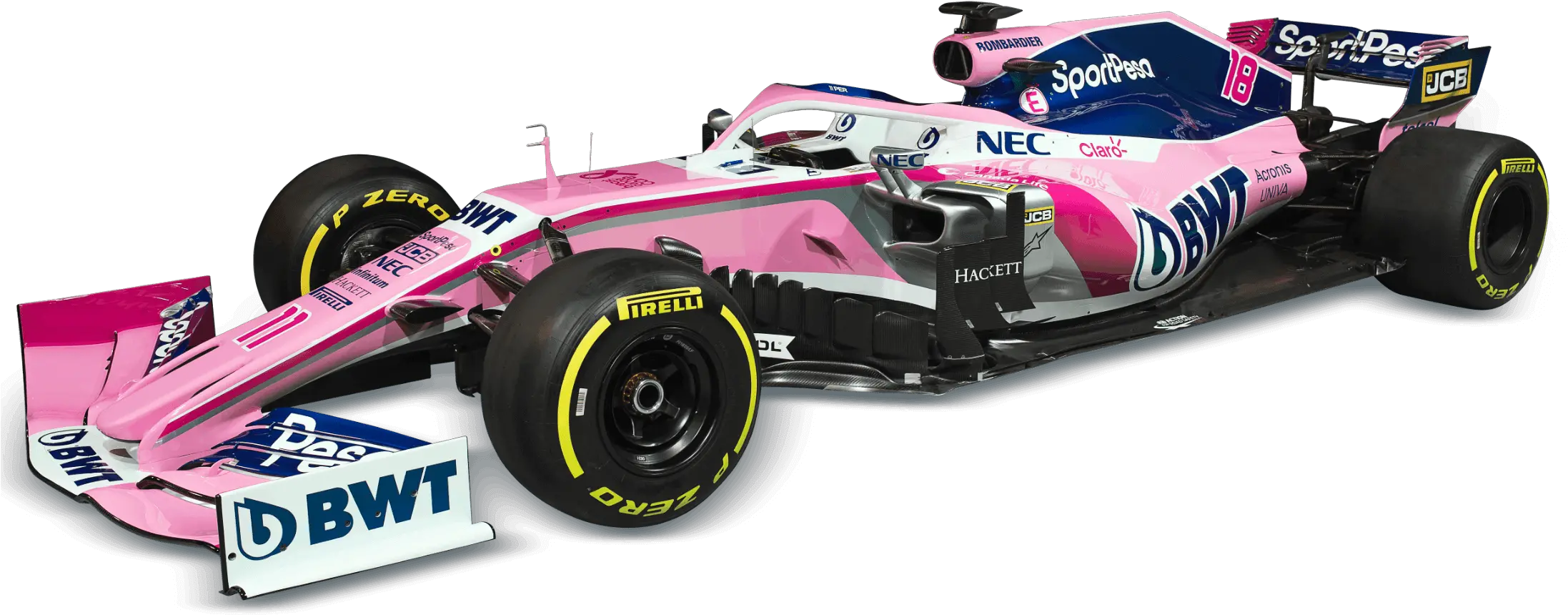 Sportpesa Racing Point F1 Team Racing Point F1 Car 2019 Png Race Car Png