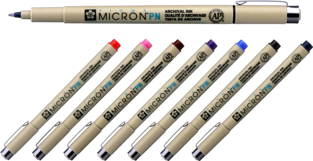 Pigma Micron Pnsakura Color Products Corp Sakura Pigma Micron Pen Transparent Png Ink Pen Png