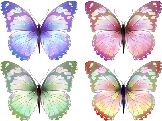 Butterfly Painting Borboletas Png Flying Butterfly Png