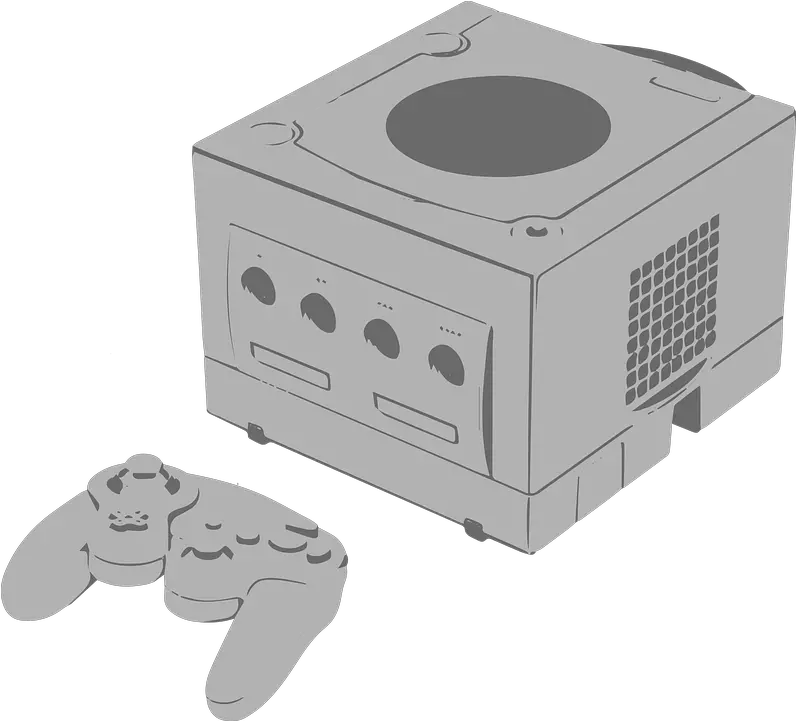 Nintendo Gamecube Free Vector Graphic On Pixabay Gamecube Console Vector Png Gamecube Logo Png