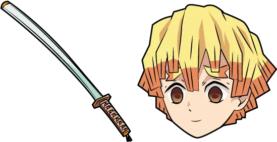 Demon Slayer Zenitsu Agatsuma Cursor Demon Slayer Cursor Png Demon Slayer Png