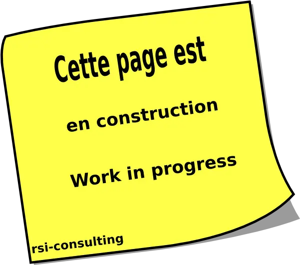Work In Progress French Logo Clip Art Vector Horizontal Png Work In Progress Png