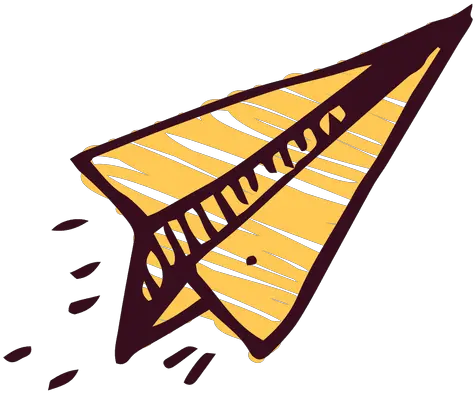 Paper Airplane Doodle Paper Plane Png Paper Airplane Png