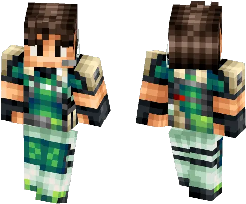 Download Chris Redfield Re5 Minecraft Skin For Free Chris Redfield Minecraft Skin Png Chris Redfield Png