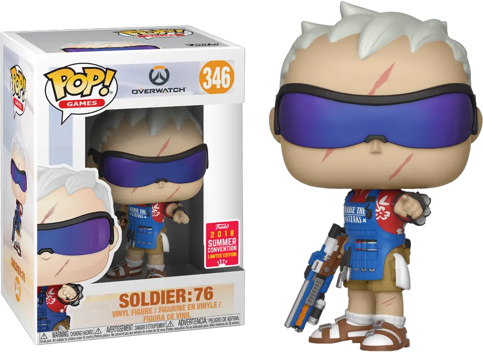 76 Funko Pop Overwatch Soldier 76 Png Soldier 76 Png