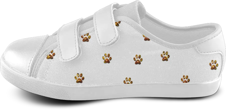 Tiger Paw Velcro Canvas Kidu0027s Shoes Model 008 Id D210638 Plimsoll Png Tiger Paw Png