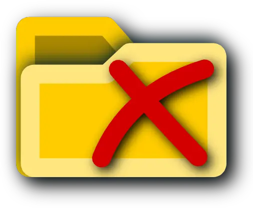 Folder No Stop Close Cancel Icon 2d Sign Png Cancel Sign Png