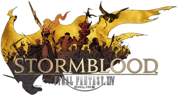 The Sanitarium Final Fantasy Xiv Stormblood Logo Png Final Fantasy 2 Logo