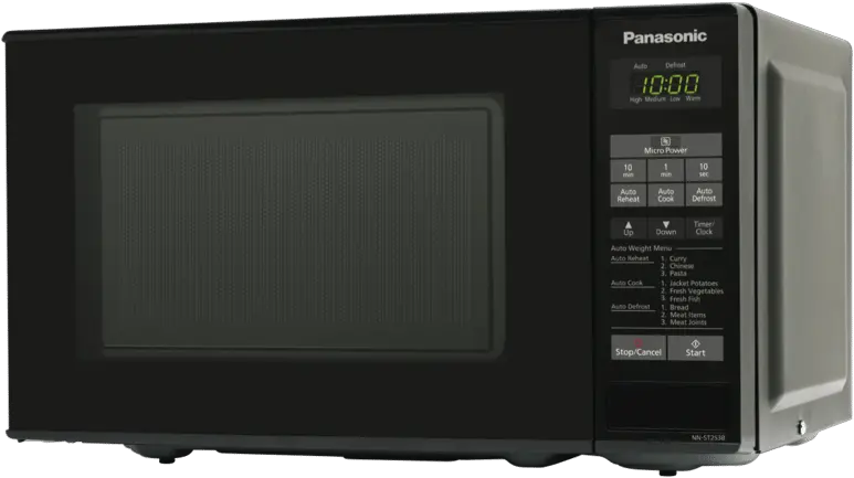 Panasonic Nn St253bqpq 20l 800w Black Microwave At The Good Microwave Oven Png Microwave Png