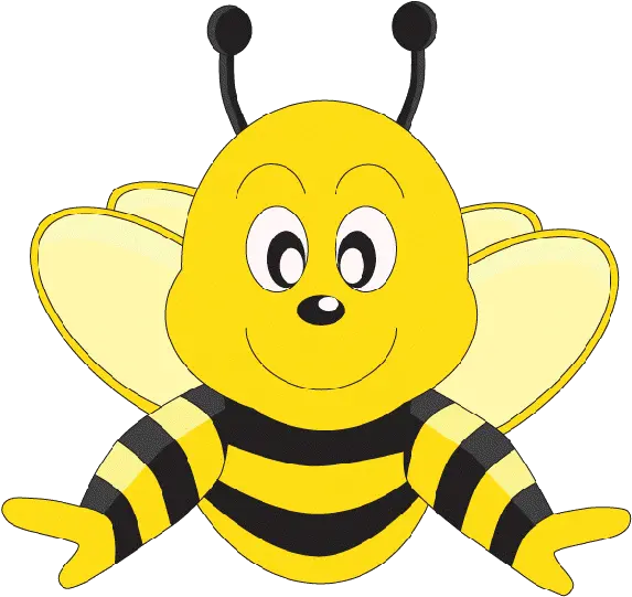 Honey Bees Cartoon Png Clipart Transparent Background Bee Bee Transparent Background