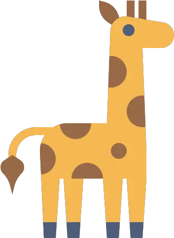 Giraffe Free Vector Icons Designed Giraffe Flat Icon Png Giraffe Icon