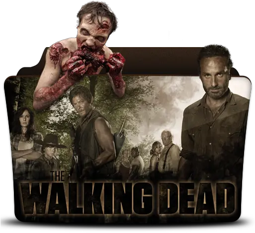 The Walking Dead X Folder Free Icon Walking Dead Series Folder Icon Png Walking Dead Logo Png