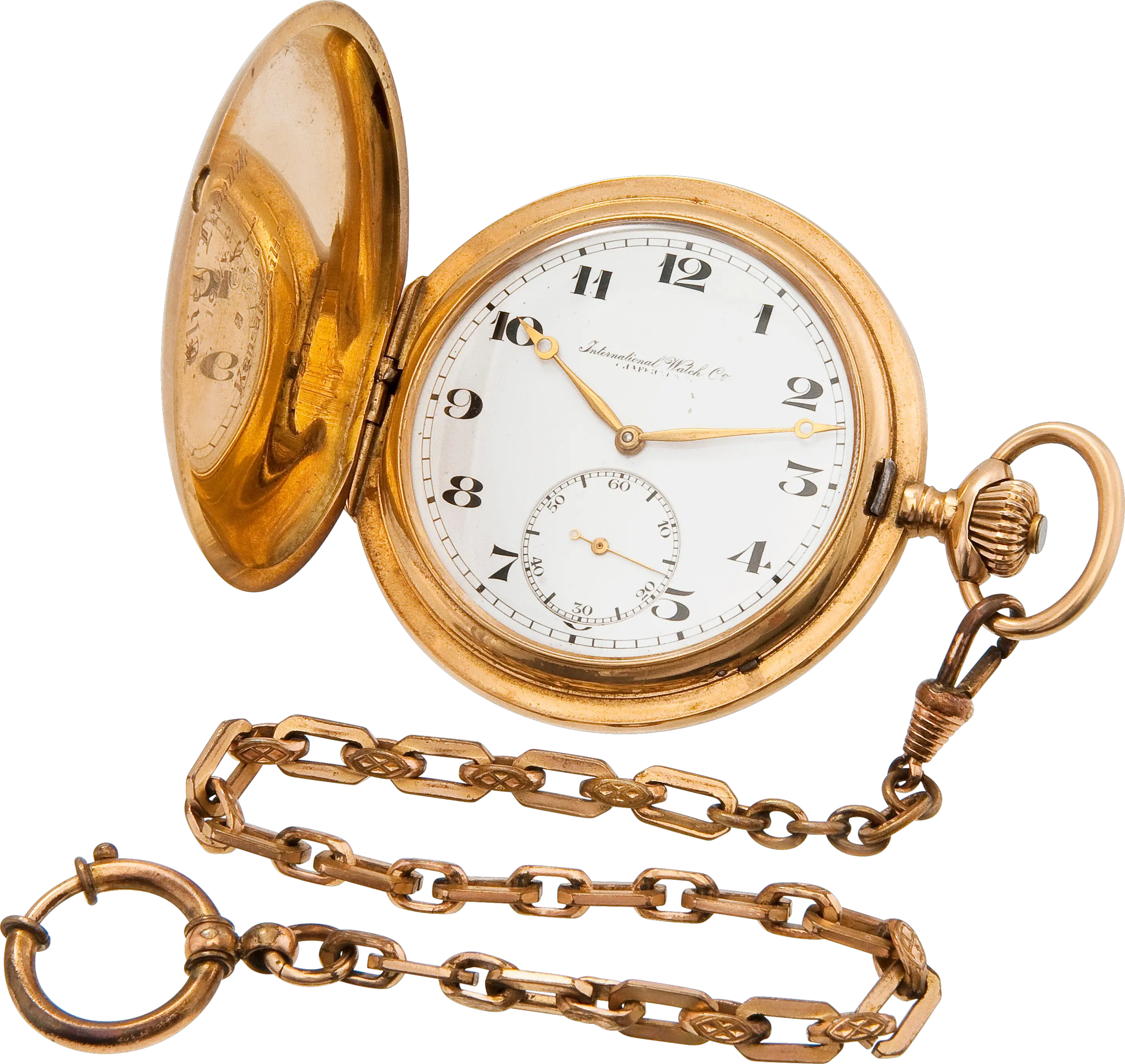 Golden Chain Stop Watch Png Image Purepng Free Transparent Background Gold Pocket Watch Png Chain Png