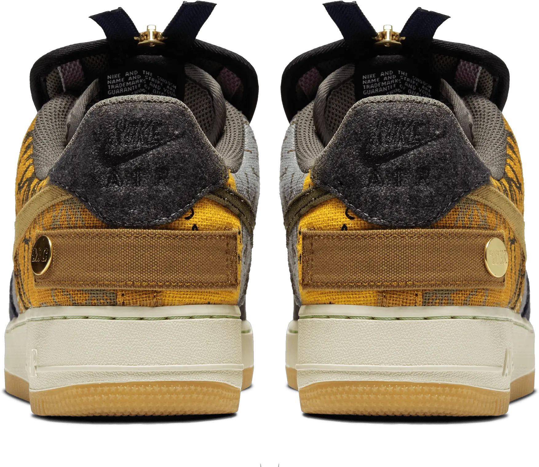 Travis Scott X Nike Air Force 1 Low U0027multi Colormuted Air Force 1 X Jack Cactus Png Travis Scott Png