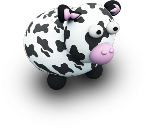 Cute Cow Icon Png Clipart Image Free Icons Cow Icon